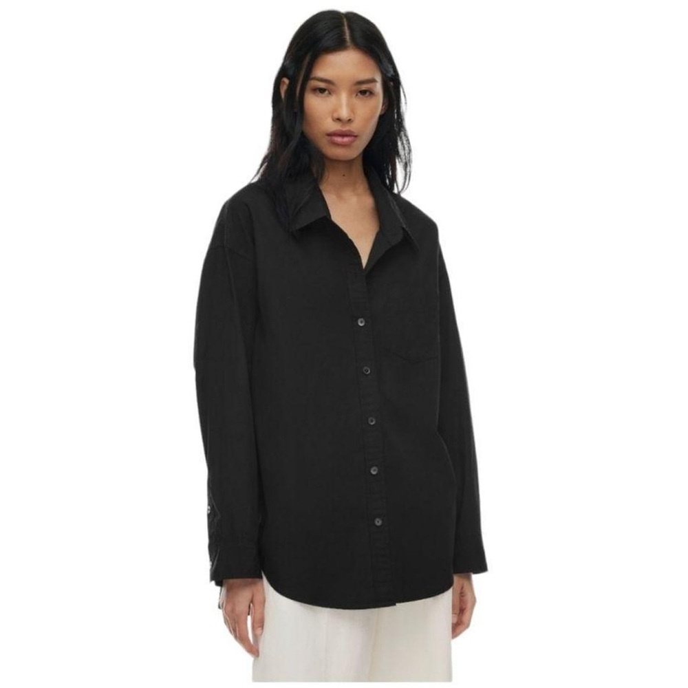Aritzia Wilfred Free Cotton Shirt